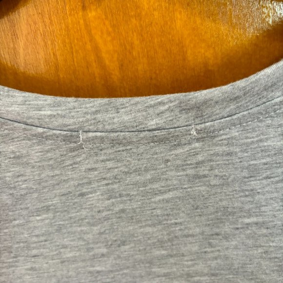 Crave Frame Pearl Pocket Almost Famous Heather Gray Shirt - Picture 10 of 10